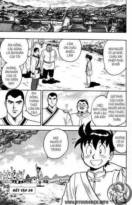Hoàng Phi Hồng Phần 1 Chapter 20 trang 120