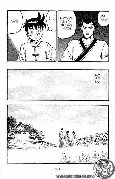 Hoàng Phi Hồng Phần 1 Chapter 20 trang 56