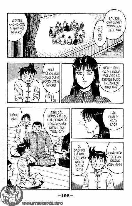 Hoàng Phi Hồng Phần 1 Chapter 21 trang 192