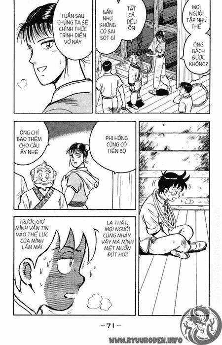 Hoàng Phi Hồng Phần 1 Chapter 21 trang 71
