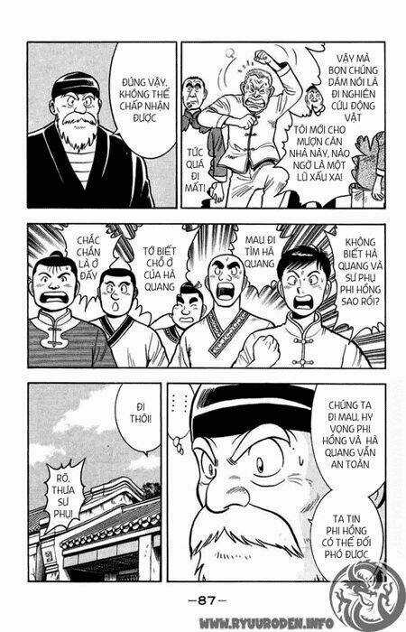 Hoàng Phi Hồng Phần 1 Chapter 24 trang 87