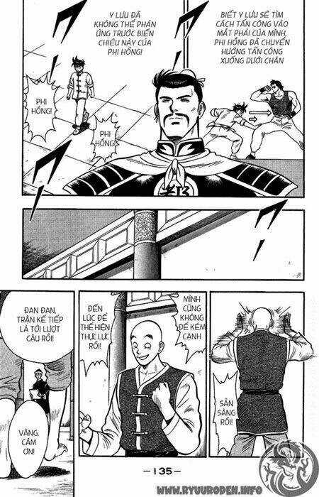 Hoàng Phi Hồng Phần 1 Chapter 29 trang 132