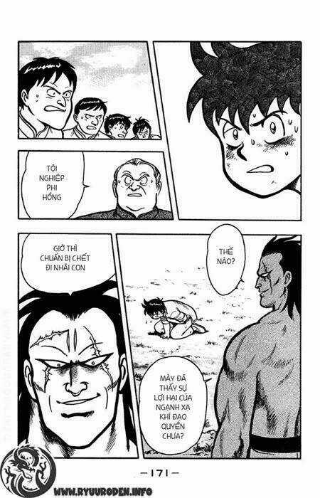 Hoàng Phi Hồng Phần 1 Chapter 5 trang 168