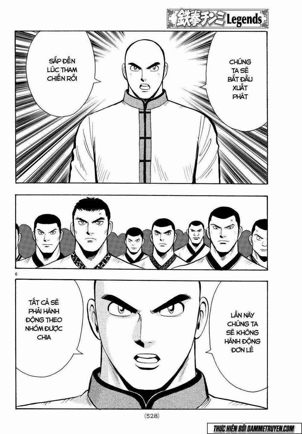 Hoàng Phi Hồng phần IV Chapter 107 trang 6