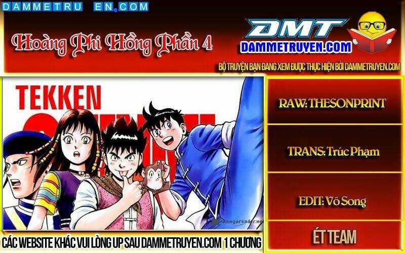 Hoàng Phi Hồng phần IV Chapter 119 trang 0