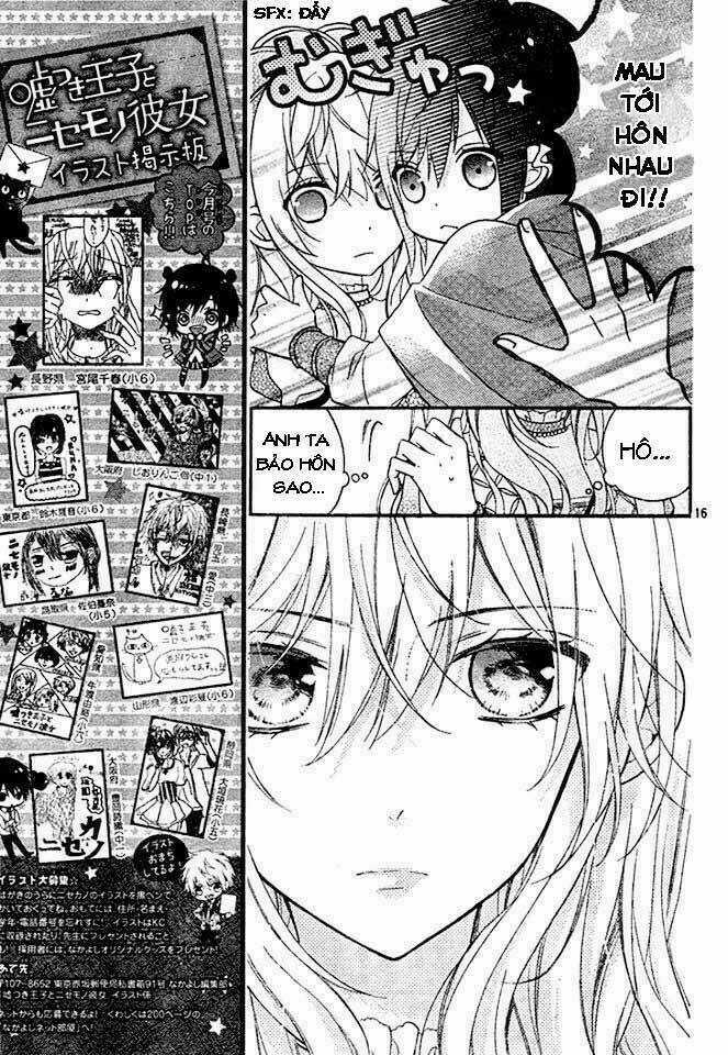 Hoàng tử dối trá và bạn gái giả mạo Chapter 18 trang 18