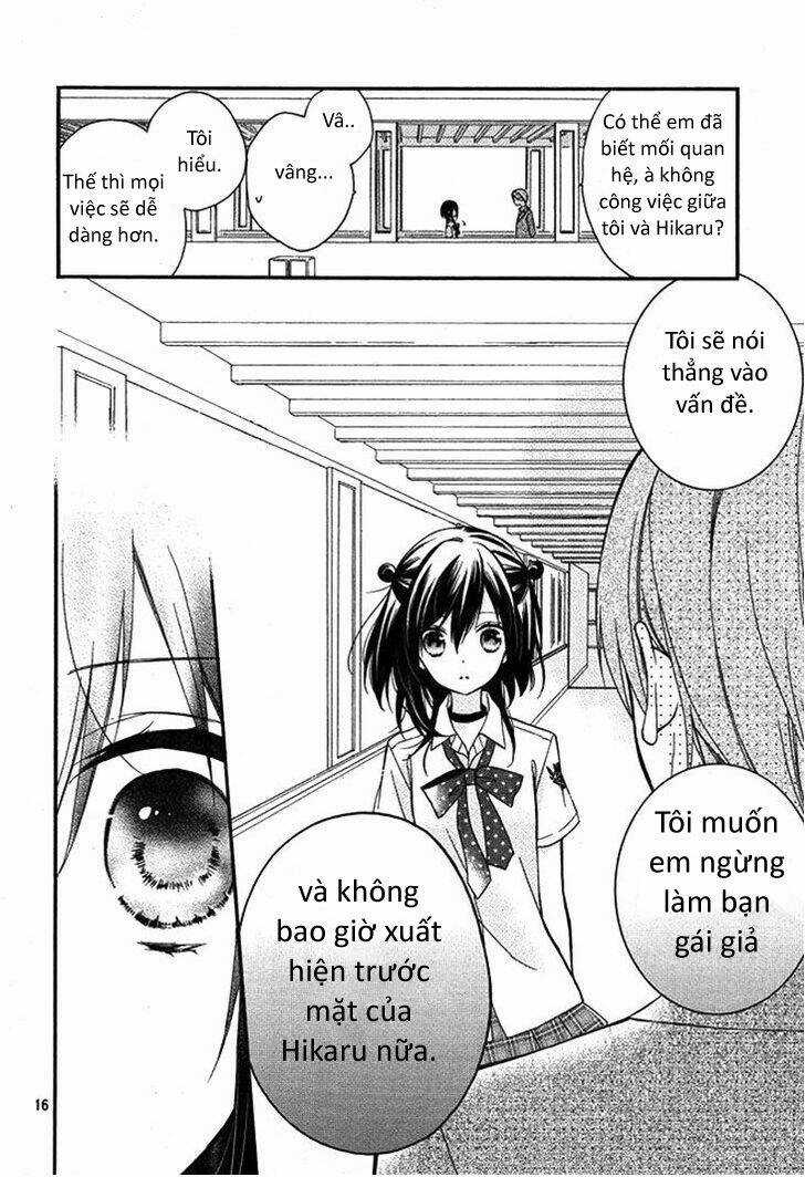 Hoàng tử dối trá và bạn gái giả mạo Chapter 19 trang 15