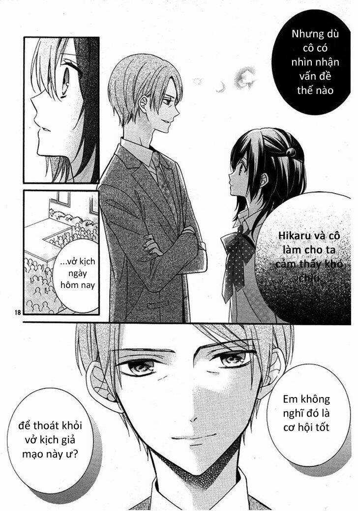 Hoàng tử dối trá và bạn gái giả mạo Chapter 19 trang 17