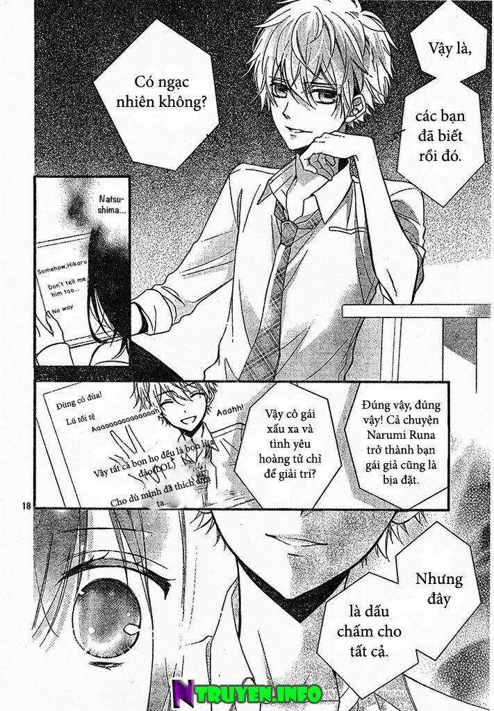 Hoàng tử dối trá và bạn gái giả mạo Chapter 20 trang 17