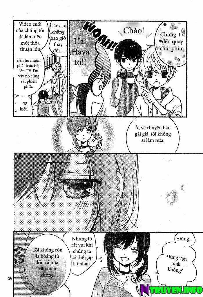 Hoàng tử dối trá và bạn gái giả mạo Chapter 20 trang 25