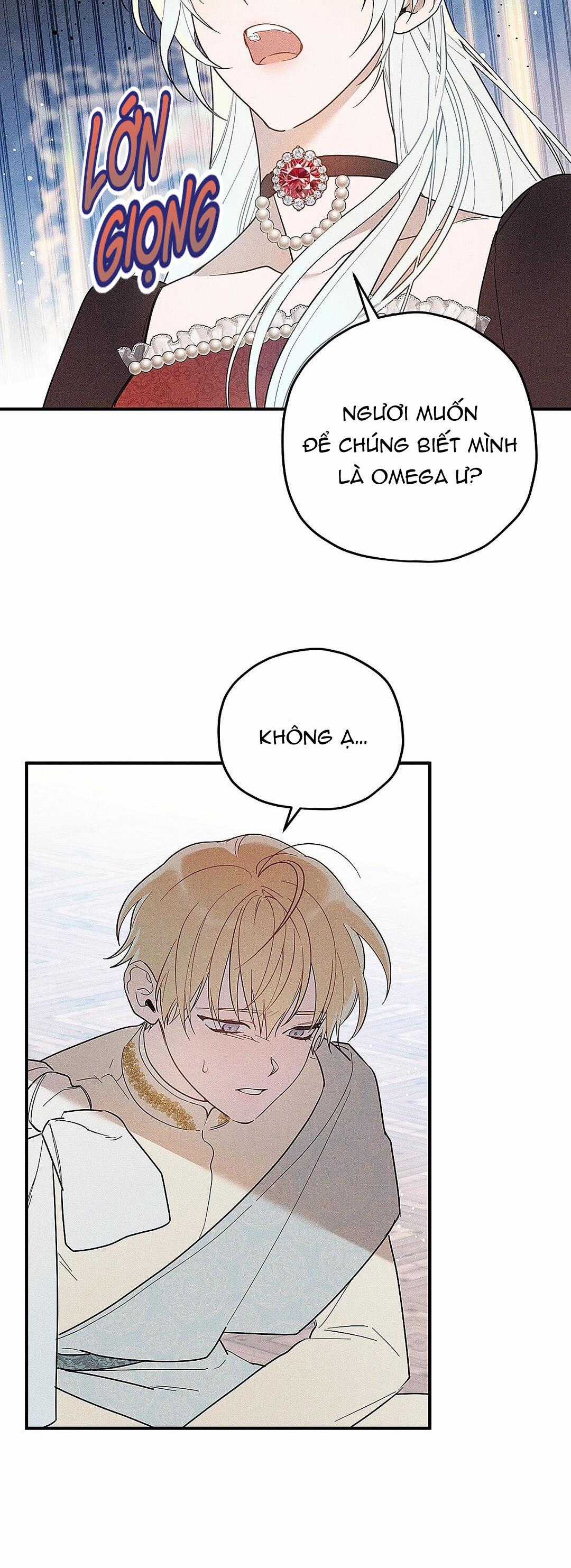 Hoàng Tử Hư Hỏng Che Giấu Mình Là Omega Chapter 1 trang 48