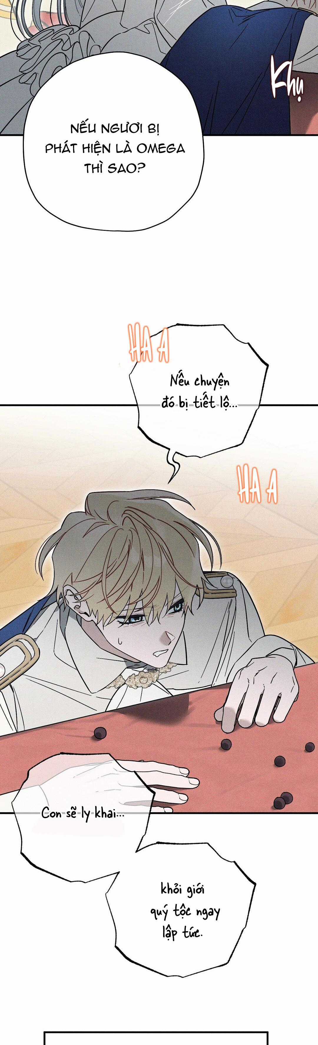 Hoàng Tử Hư Hỏng Che Giấu Mình Là Omega Chapter 13 trang 47