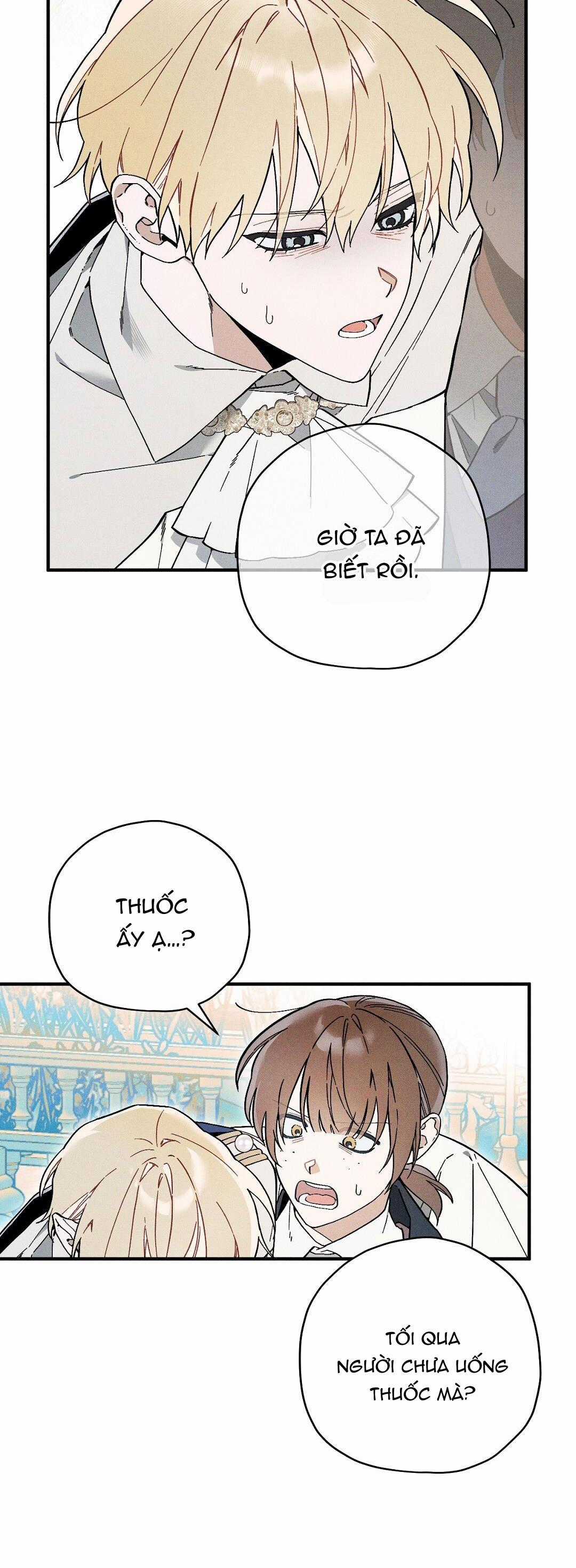 Hoàng Tử Hư Hỏng Che Giấu Mình Là Omega Chapter 14 trang 9