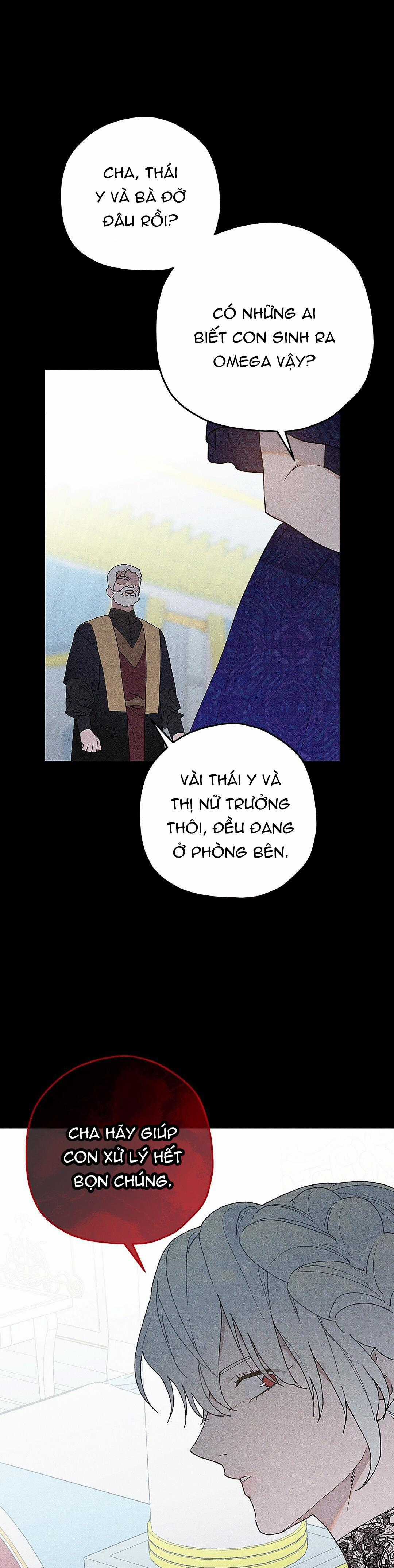 Hoàng Tử Hư Hỏng Che Giấu Mình Là Omega Chapter 2 trang 31