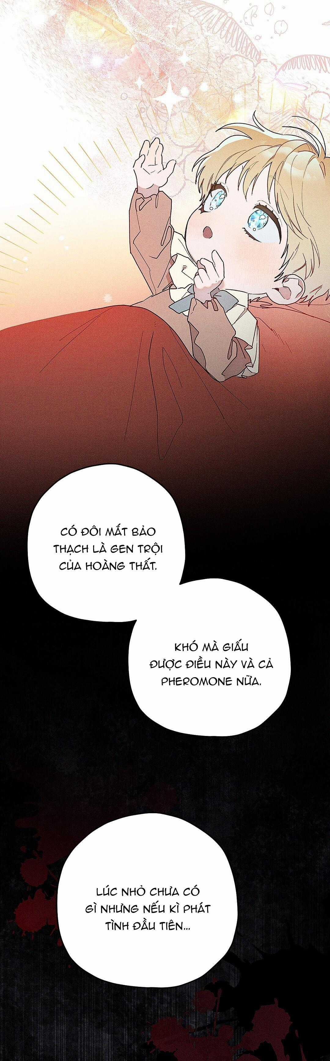 Hoàng Tử Hư Hỏng Che Giấu Mình Là Omega Chapter 2 trang 34