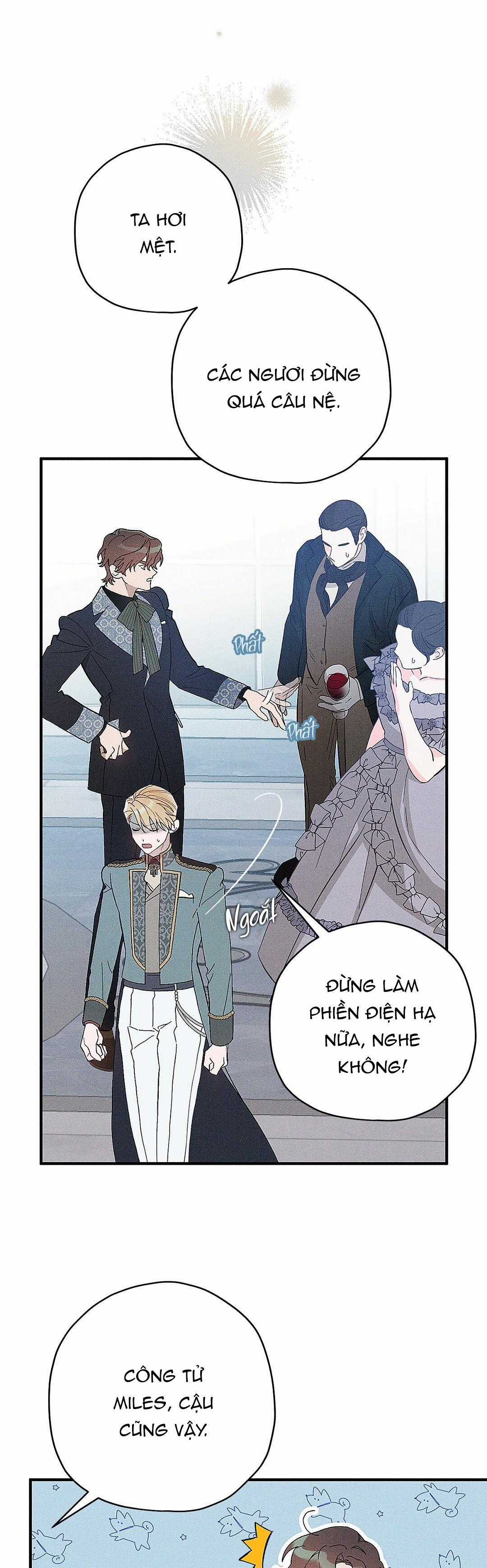 Hoàng Tử Hư Hỏng Che Giấu Mình Là Omega Chapter 3 trang 23