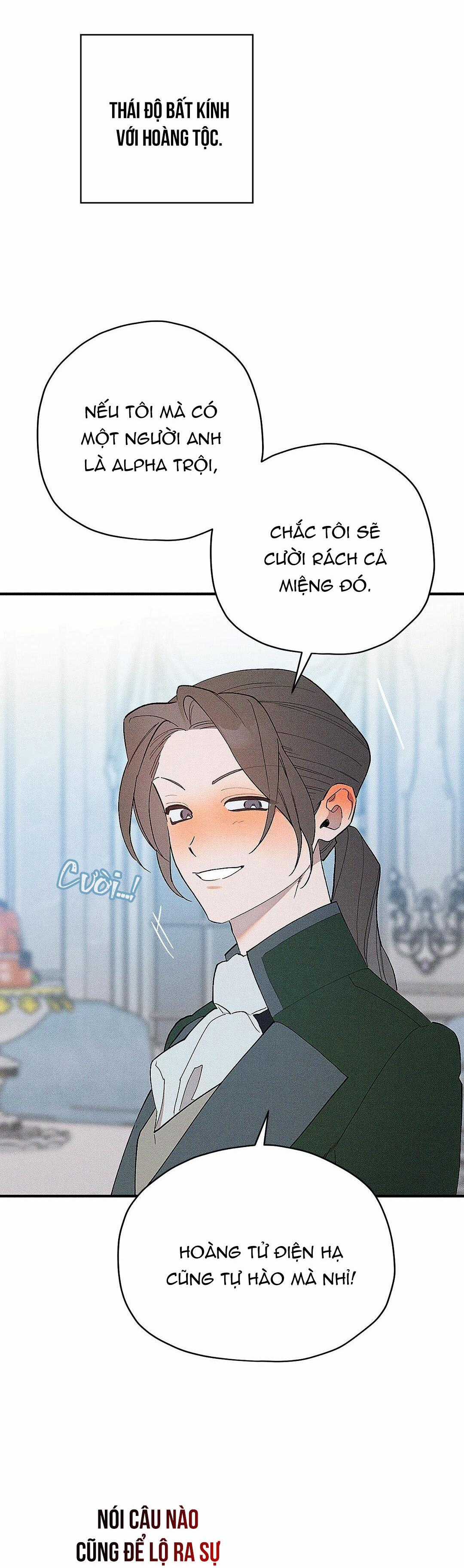Hoàng Tử Hư Hỏng Che Giấu Mình Là Omega Chapter 3 trang 36
