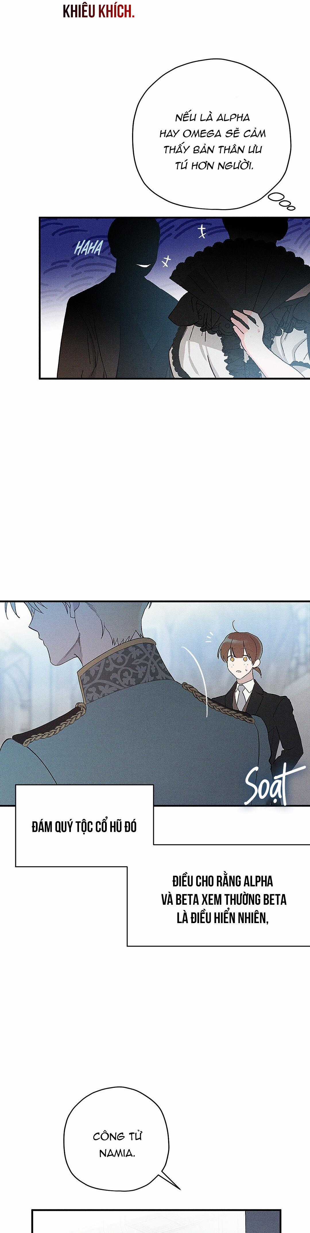 Hoàng Tử Hư Hỏng Che Giấu Mình Là Omega Chapter 3 trang 37