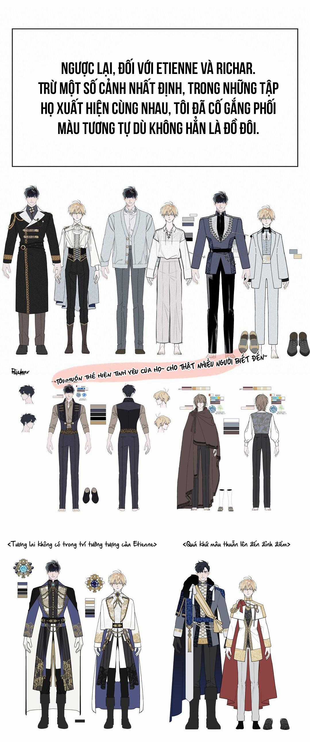 Hoàng Tử Hư Hỏng Che Giấu Mình Là Omega Chapter 32.1 trang 10