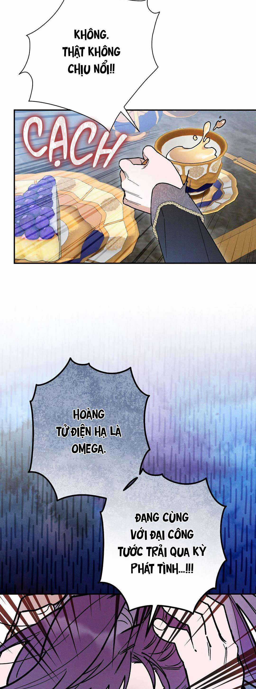 Hoàng Tử Hư Hỏng Che Giấu Mình Là Omega Chapter 35 trang 17