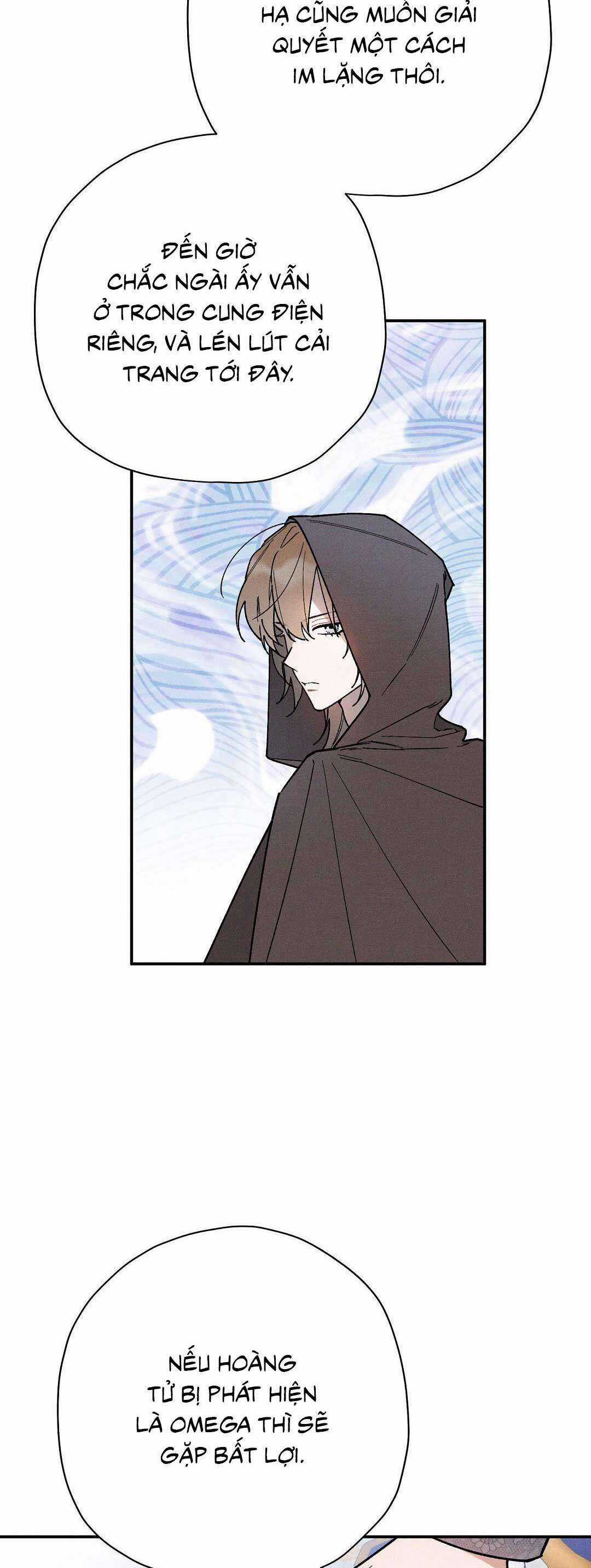 Hoàng Tử Hư Hỏng Che Giấu Mình Là Omega Chapter 35 trang 42