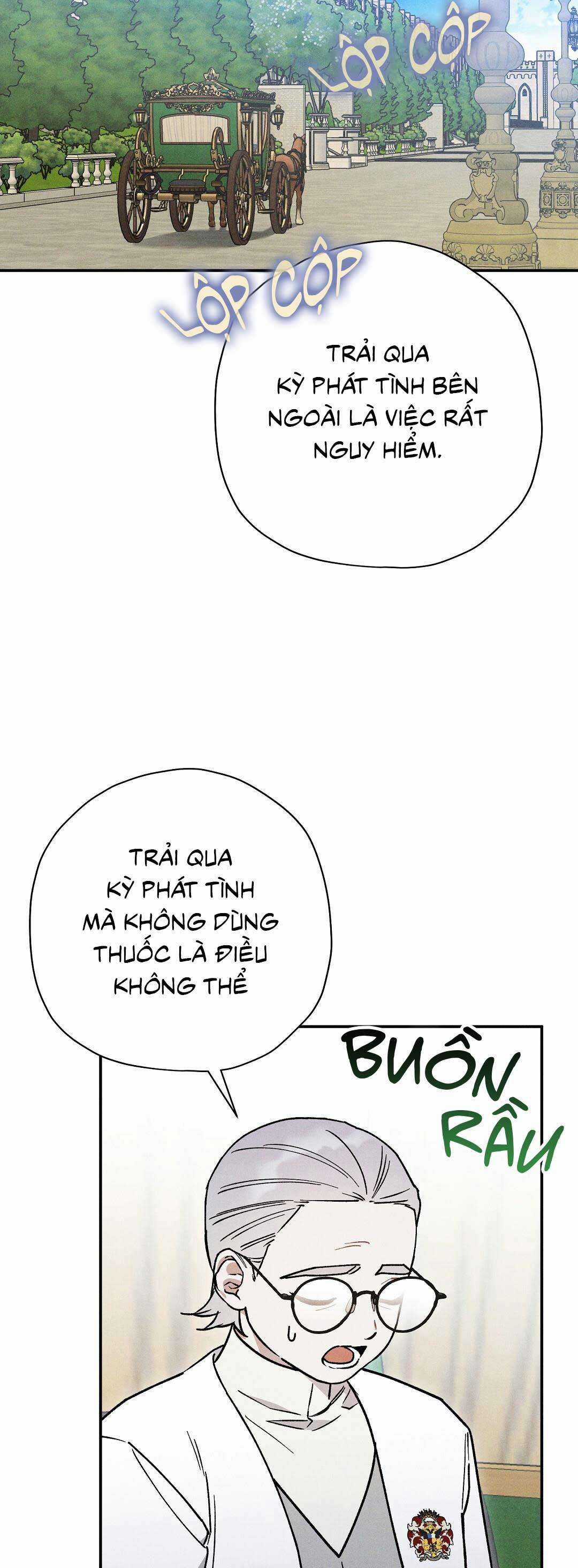 Hoàng Tử Hư Hỏng Che Giấu Mình Là Omega Chapter 37 trang 12