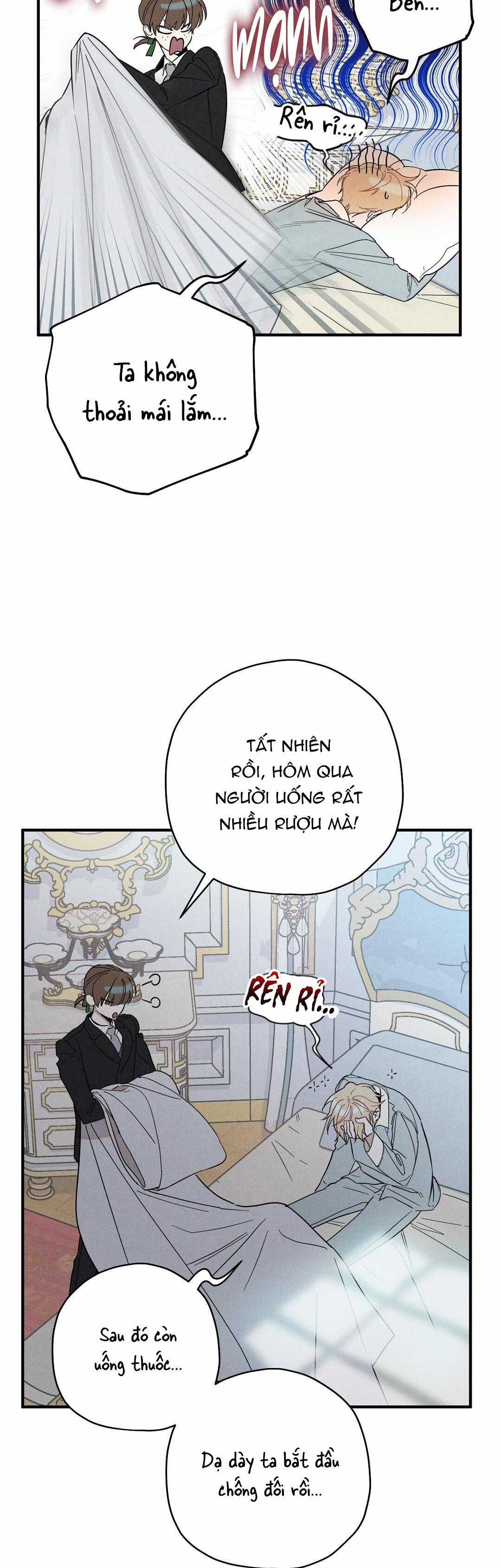 Hoàng Tử Hư Hỏng Che Giấu Mình Là Omega Chapter 4 trang 3