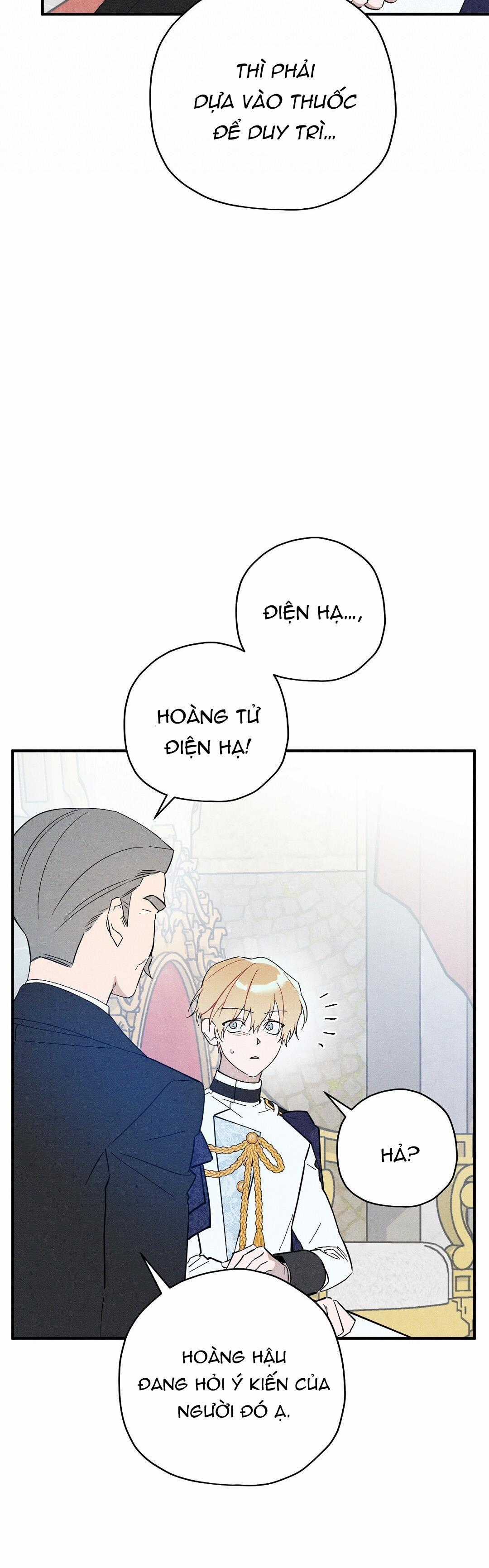 Hoàng Tử Hư Hỏng Che Giấu Mình Là Omega Chapter 4 trang 34