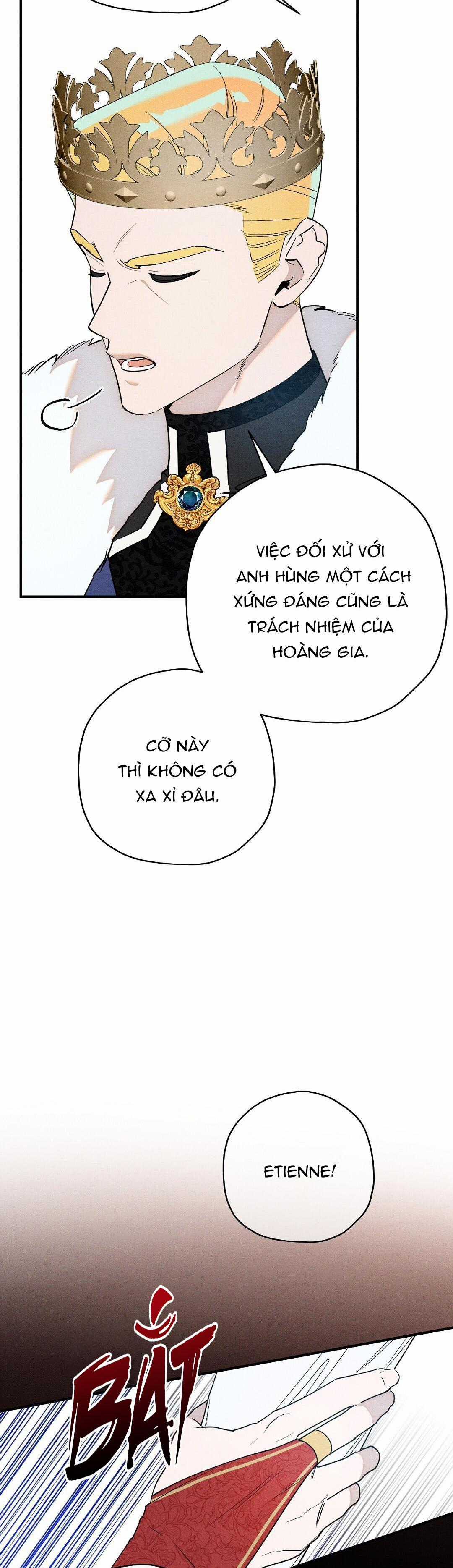 Hoàng Tử Hư Hỏng Che Giấu Mình Là Omega Chapter 4 trang 36