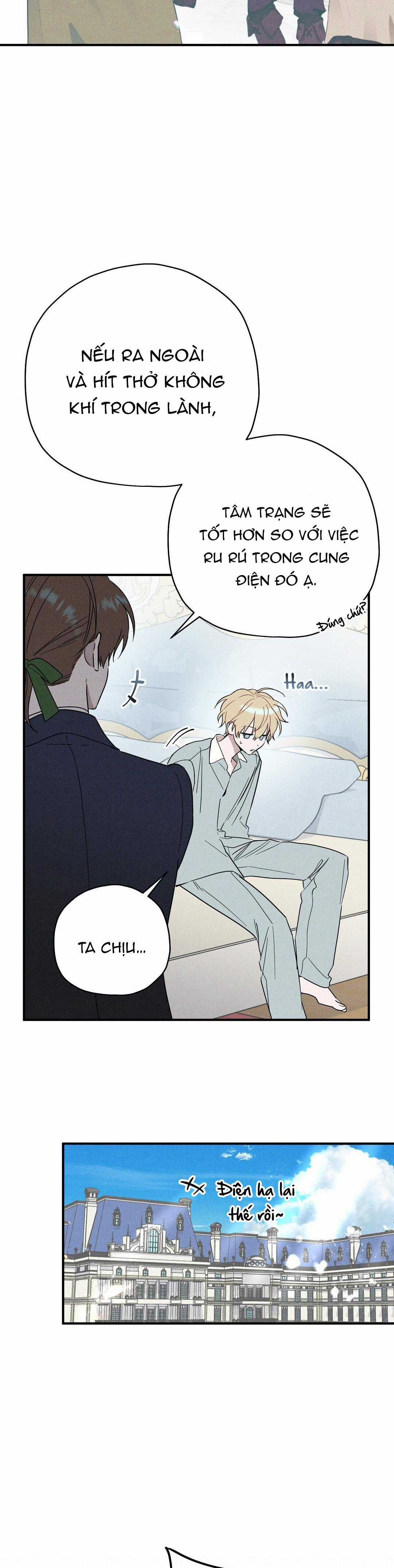 Hoàng Tử Hư Hỏng Che Giấu Mình Là Omega Chapter 4 trang 6