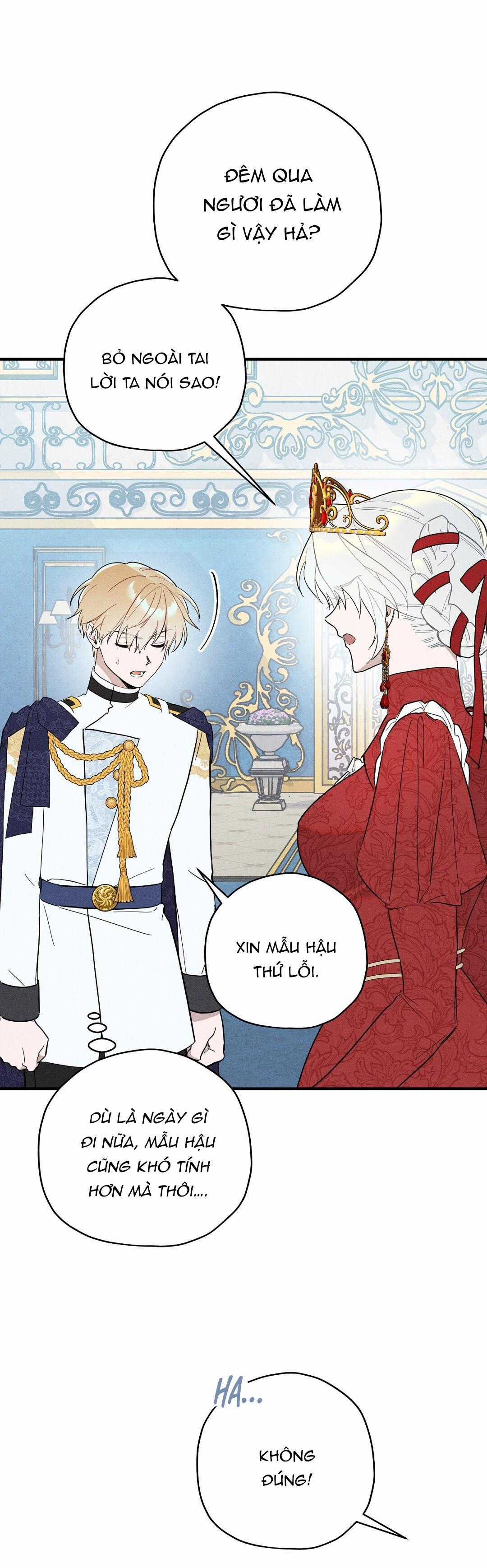 Hoàng Tử Hư Hỏng Che Giấu Mình Là Omega Chapter 4 trang 8