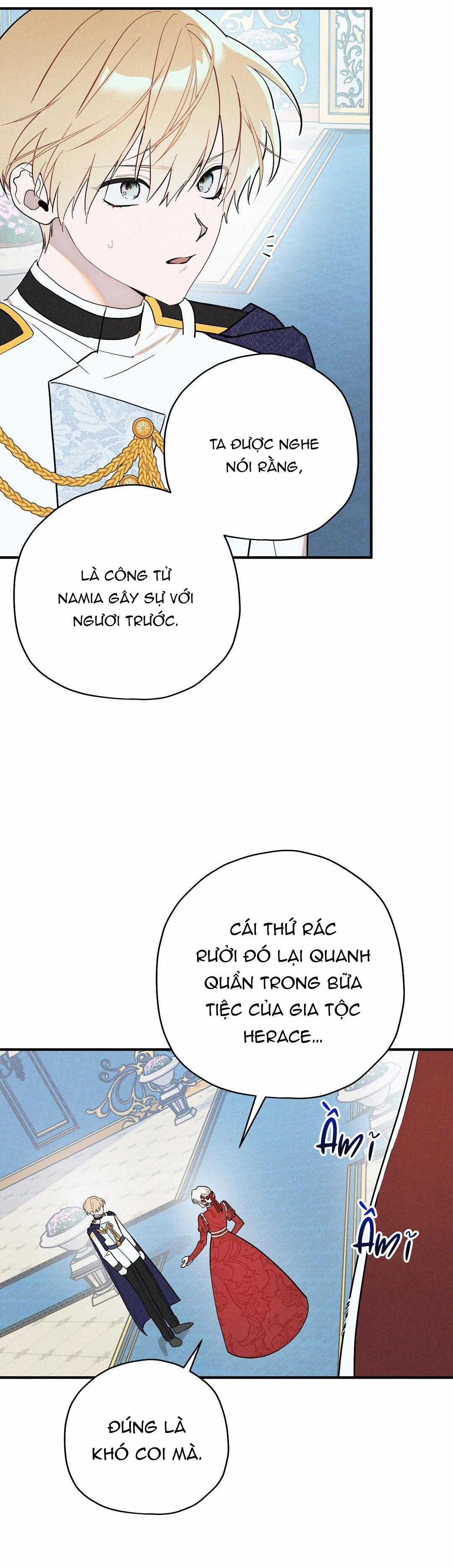 Hoàng Tử Hư Hỏng Che Giấu Mình Là Omega Chapter 4 trang 9