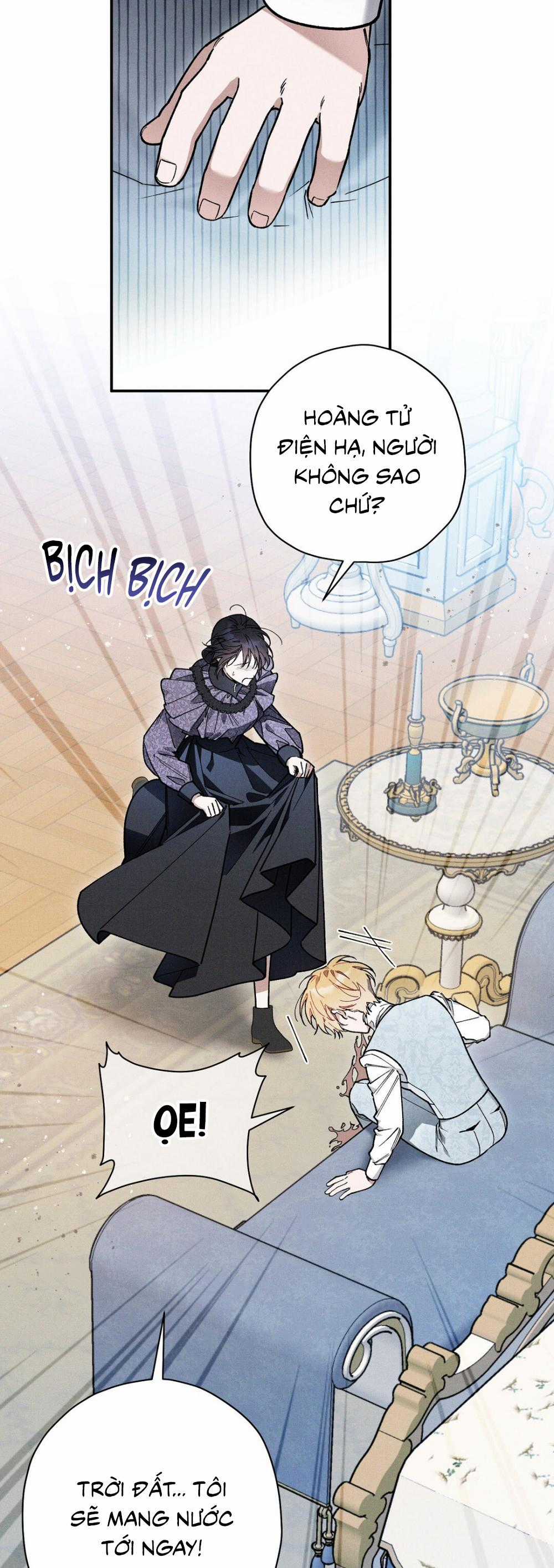 Hoàng Tử Hư Hỏng Che Giấu Mình Là Omega Chapter 43 trang 4