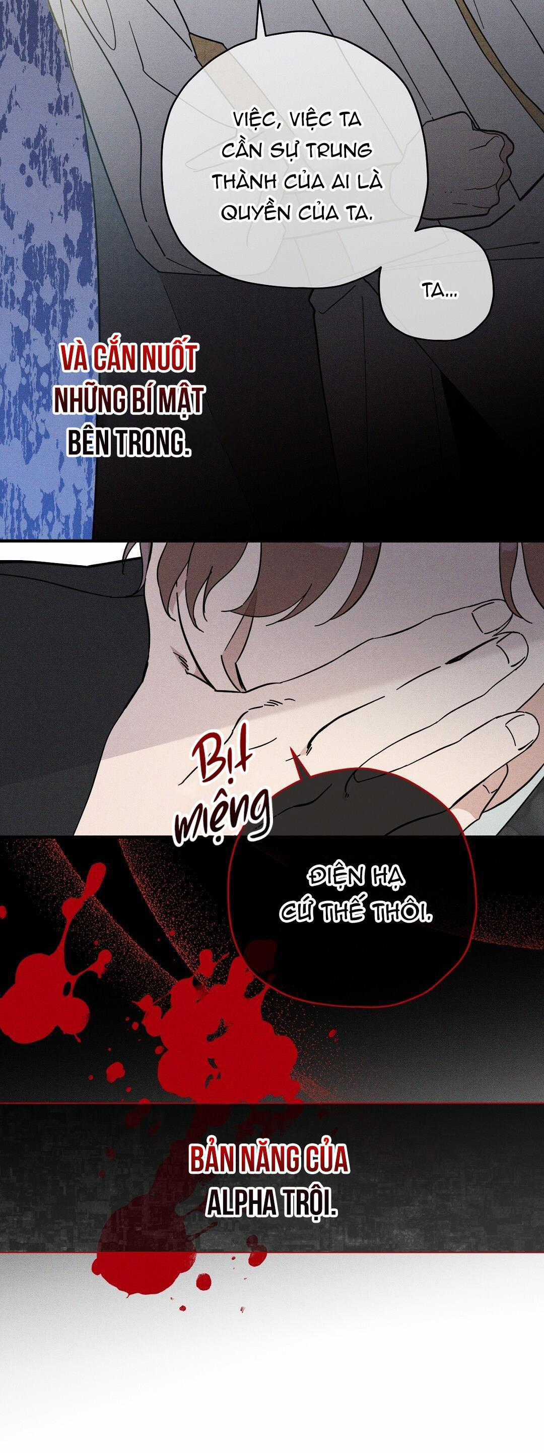 Hoàng Tử Hư Hỏng Che Giấu Mình Là Omega Chapter 5 trang 37