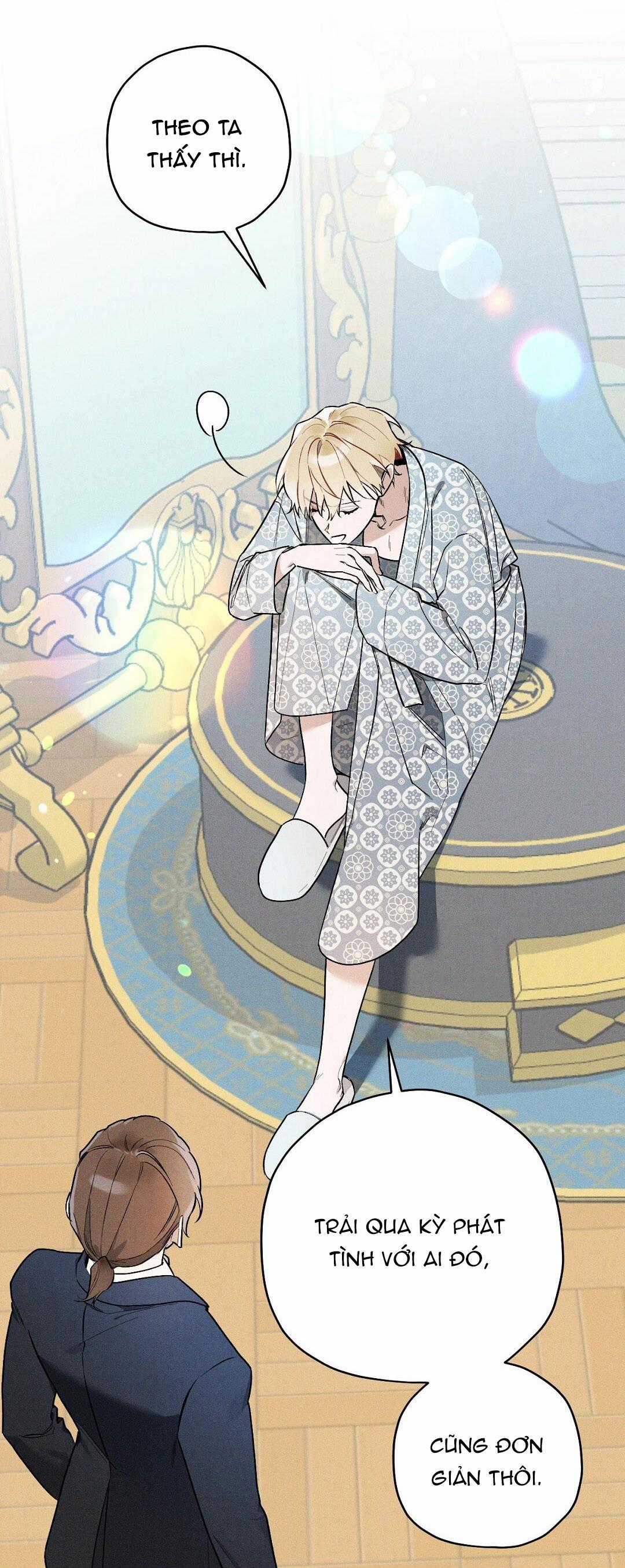 Hoàng Tử Hư Hỏng Che Giấu Mình Là Omega Chapter 9 trang 23