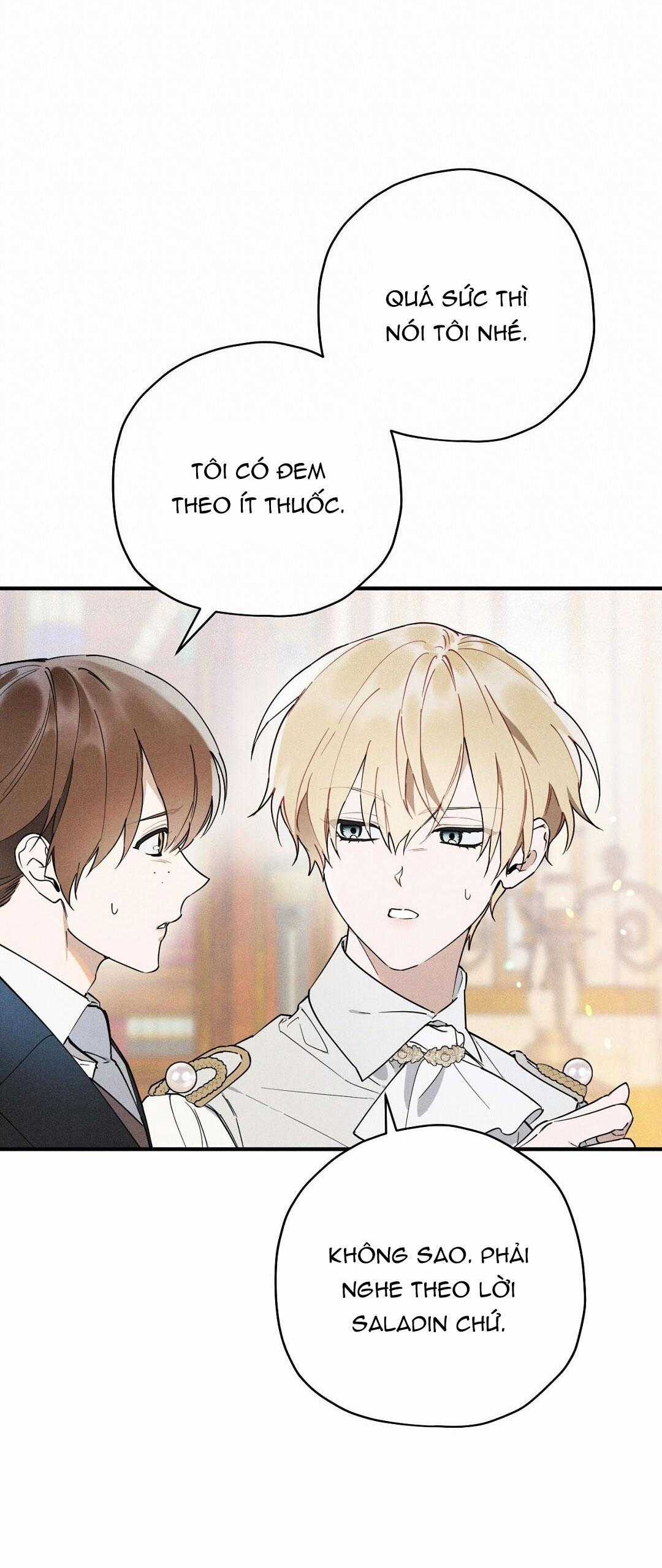 Hoàng Tử Hư Hỏng Che Giấu Mình Là Omega Chapter 9 trang 37