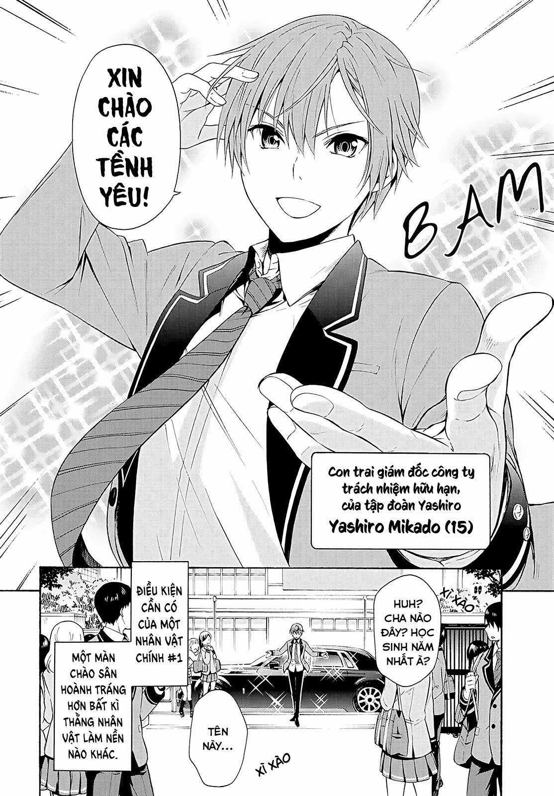 Hoàng Tử Phản Diện Không Thể Yêu Được Ai Chapter 1 trang 4