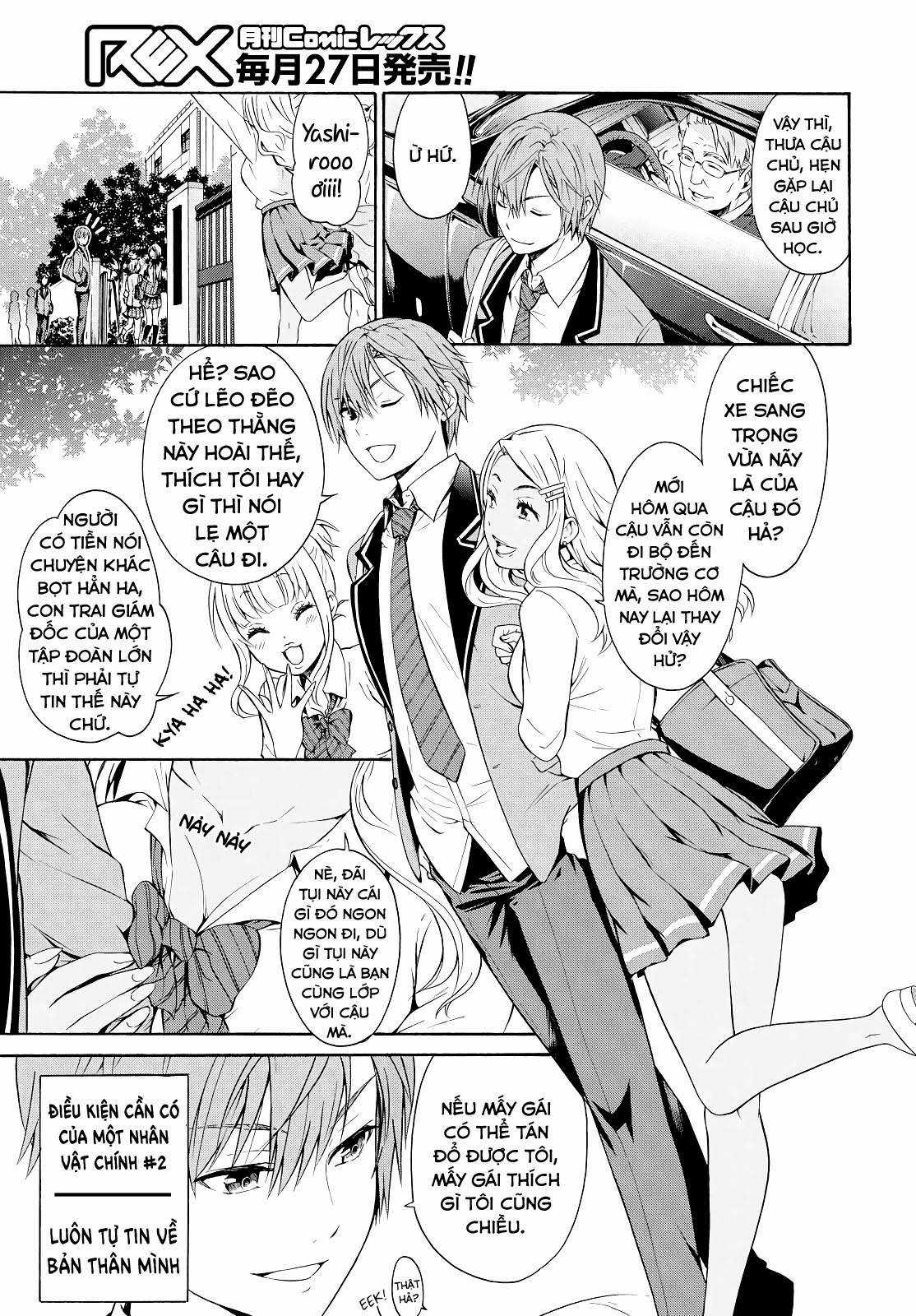 Hoàng Tử Phản Diện Không Thể Yêu Được Ai Chapter 1 trang 5