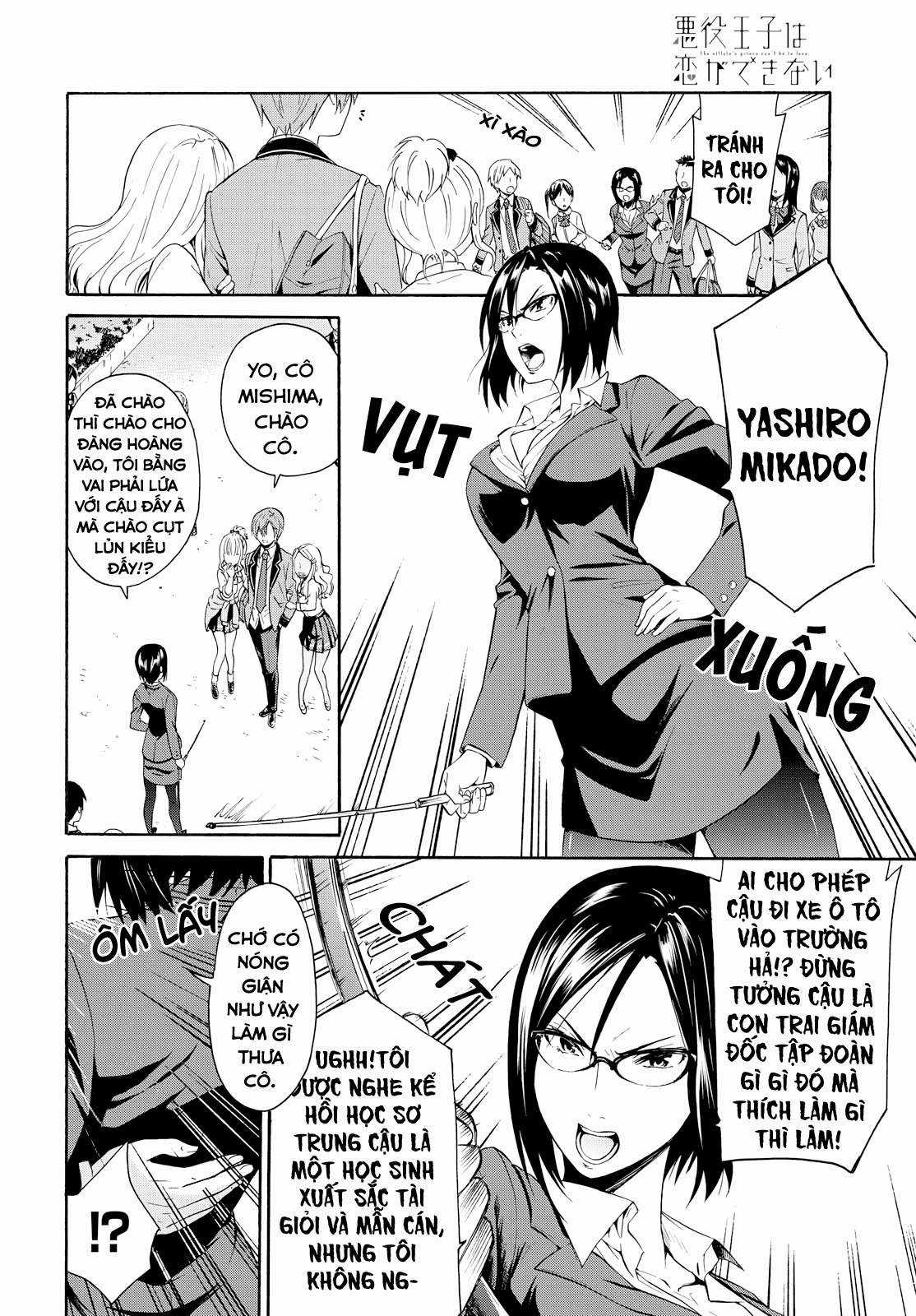 Hoàng Tử Phản Diện Không Thể Yêu Được Ai Chapter 1 trang 6