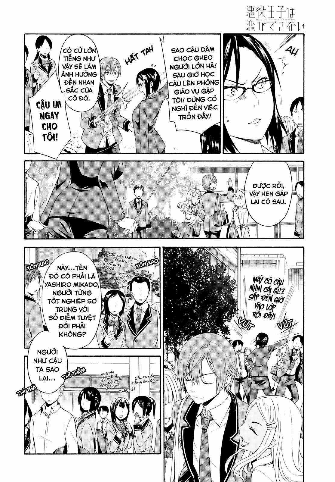 Hoàng Tử Phản Diện Không Thể Yêu Được Ai Chapter 1 trang 8