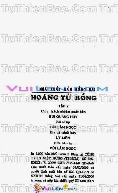 Hoàng Tử Rồng Chapter 2 trang 2