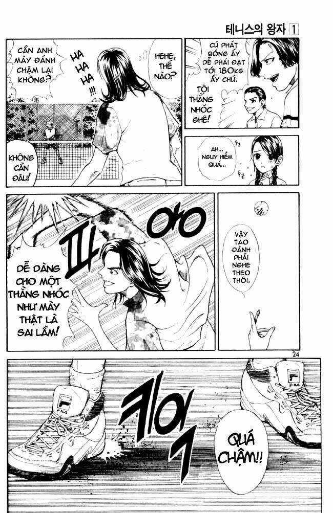 Hoàng Tử Tennis Chapter 1 trang 21