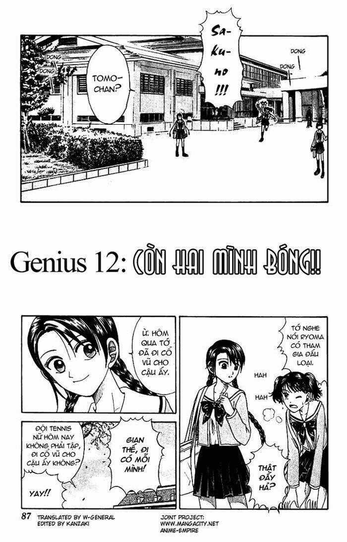 Hoàng Tử Tennis Chapter 12 trang 1
