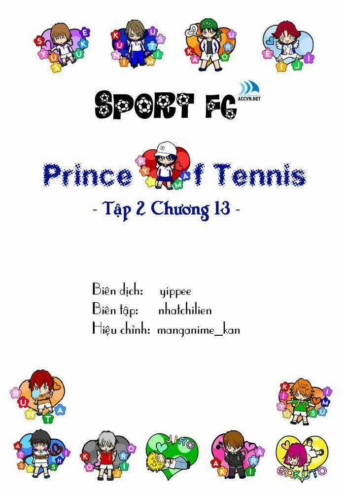 Hoàng Tử Tennis Chapter 13 trang 0