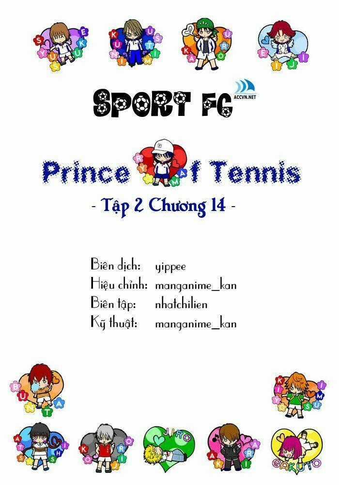 Hoàng Tử Tennis Chapter 14 trang 0
