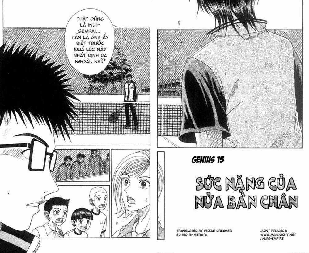 Hoàng Tử Tennis Chapter 15 trang 1