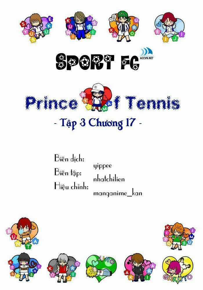 Hoàng Tử Tennis Chapter 17 trang 0
