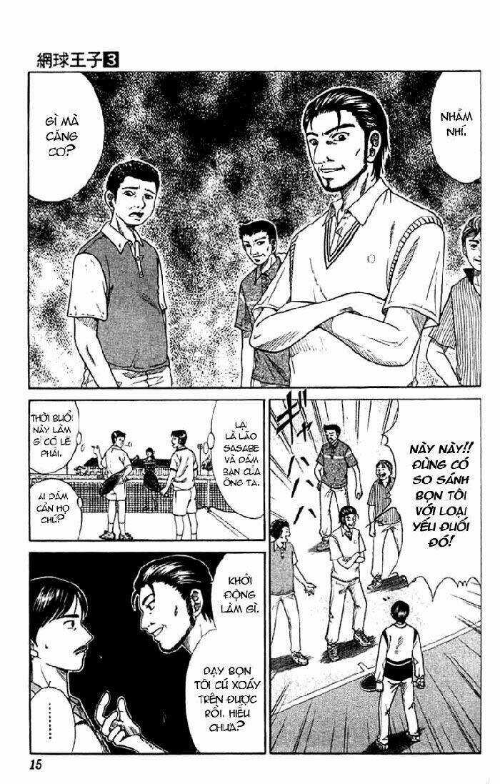 Hoàng Tử Tennis Chapter 17 trang 12