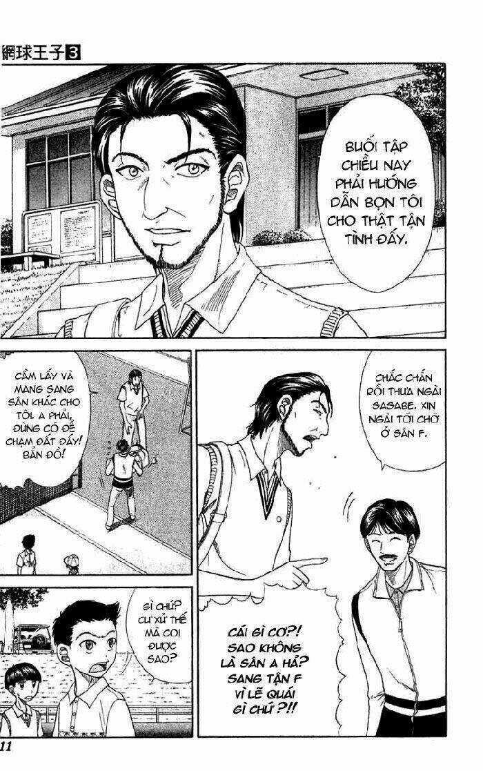 Hoàng Tử Tennis Chapter 17 trang 8