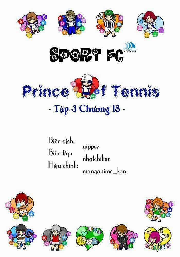 Hoàng Tử Tennis Chapter 18 trang 0